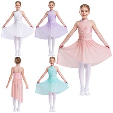 UK Girls Lyrical Dance Leotard