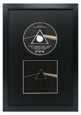 CD Cover Black Frame Black Mount Memorabilia Music Wall Art Display Album 14x9"