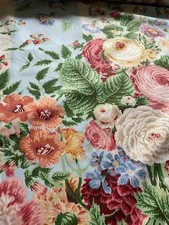 Vintage Ramm glazed chintz in