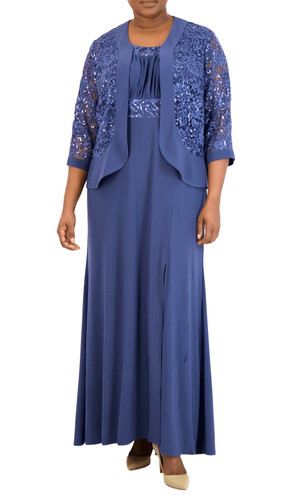 Richards blue floral - r&m,