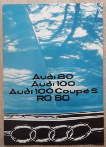 Audi nsu range brochure 1976 - brochure,