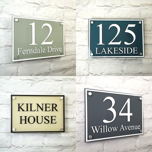 Large traditional house number - large,