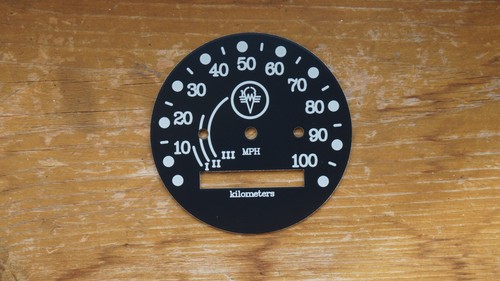 Mph speedometer face kmz dnepr - speedometer,
