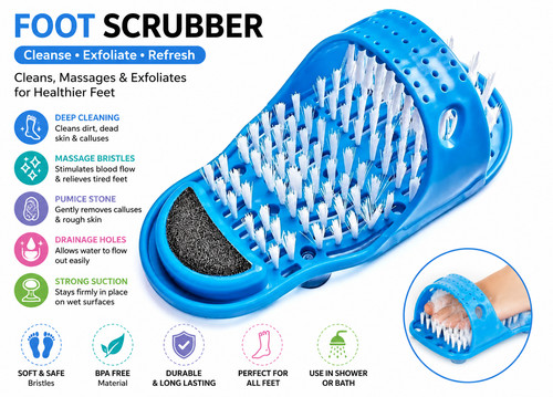 Foot scrubber brush - 2,