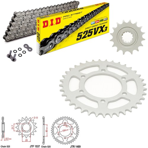 Z1000 chain and sprocket kit - chain,