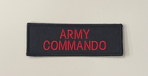 Army commando red black - army,