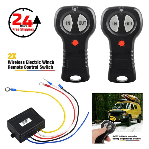 Wireless winch remote - winch, control