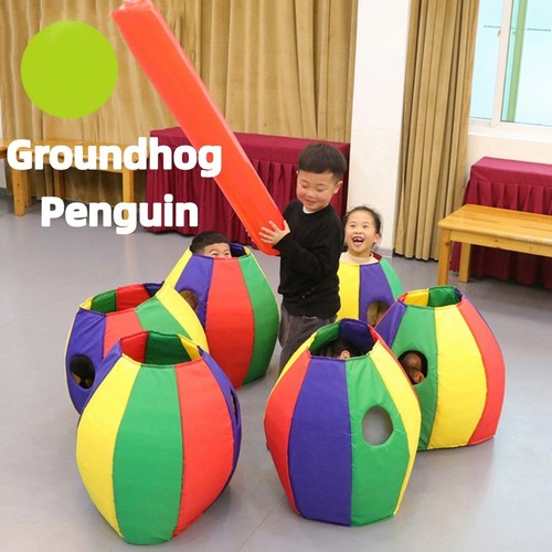 Colorful penguin sensory - colorful,