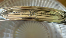 Antique Silver Plated Cake