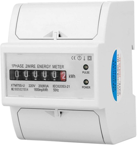 Smart single phase meter - single-phase, 220v