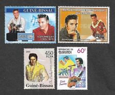 ELVIS PRESLEY STAMPS COLLECTION MUSIC ROCK POP MNH