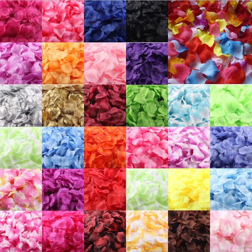 Silk rose petals flower - petals,