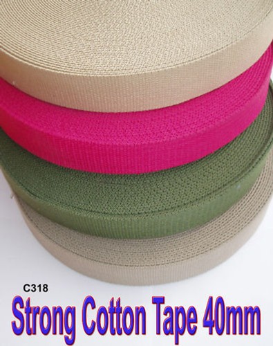 40mm heavy duty canvas cotton - 40mm,