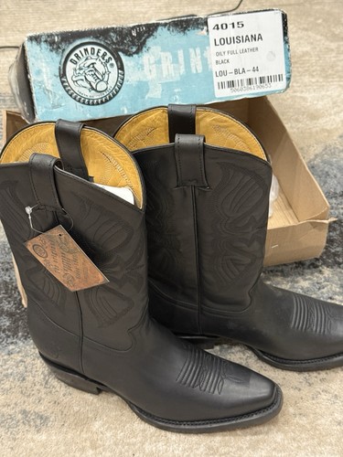 Grinders mens black cowboy - black,
