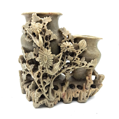 Chinese carved soapstone - chinese,