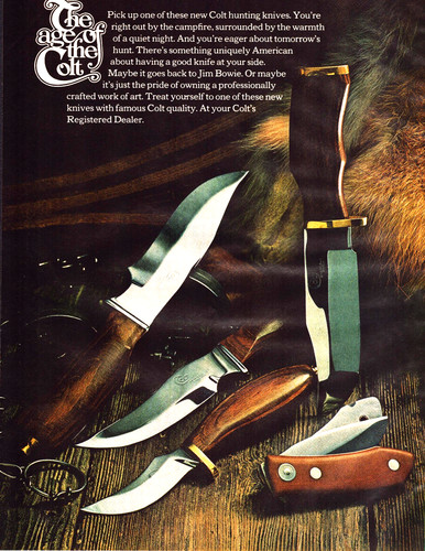 Colt hunting knife jim bowie - knife,