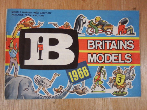 Britains models 1966 catalogue - models,