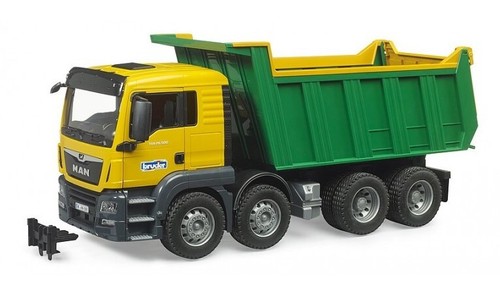 Bruder man tgs 8x4 tipper - man,