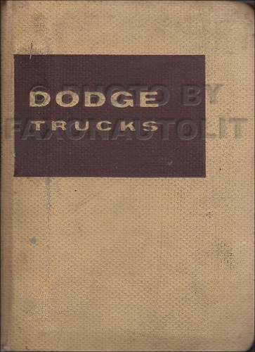 1957 dodge truck data - dodge,