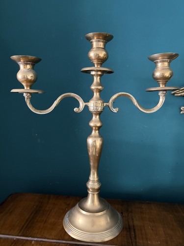 Large vintage solid brass - vintage,