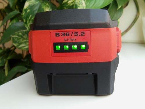 Hilti li ion 36v - b, 36/5.2
