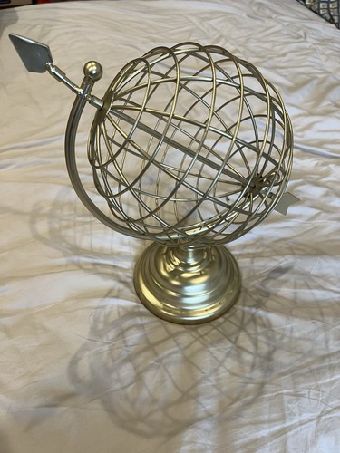 Antique brass armillary sphere - brass,