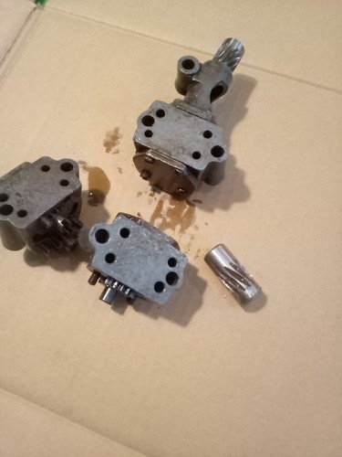 Bsa a10 oil pump parts - oil,