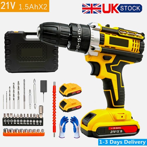 Battery 21v cordless drill - 21v,