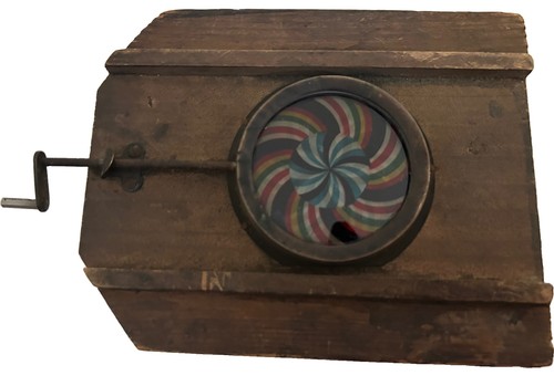 Antique mechanical turn crank - mechanical,