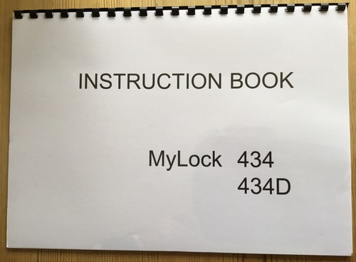 Janome mylock 434 and - mylock,