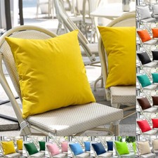 UK WATERPROOF Outdoor Cushion Cover Garden Furniture Cushion Home Decor 16"-28"