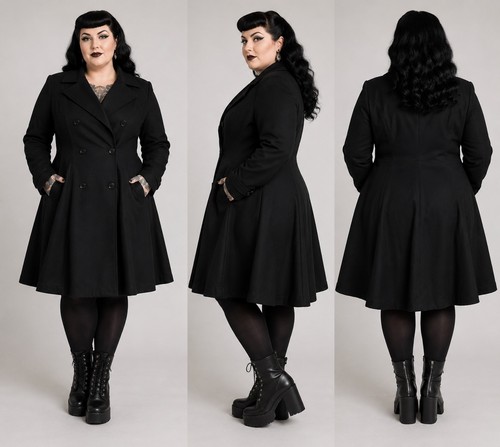Plus size suedette double - 22,