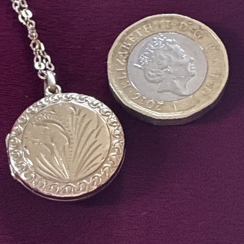 Vintage 9ct rolled - gold, locket