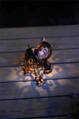Luxform metal cat - cat, ornament