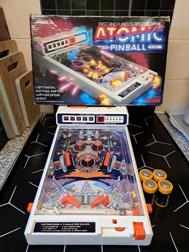 Tomy atomic arcade pinball - tomy,