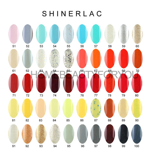 Shinerlac gel nail polish - gel, made
