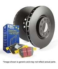 EBC Rear Disc & Yellowstuff Pad for Nissan Primera (P11) GT 2.0 97>99