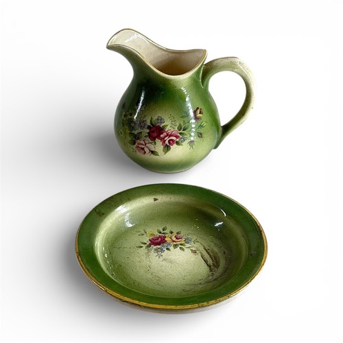Vintage small green floral - vintage,