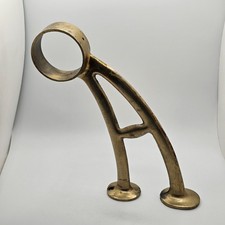 Vintage Brass Bar Foot Rail