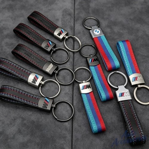 Leather key ring bmw m - bmw, sport