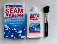 Stormseal Seam Sealer Waterproof Tents Awning Gazebo Pin Hole Leak Clothes 100ml