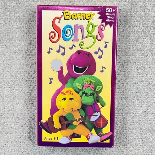 Barney songs vhs tape video - vhs,