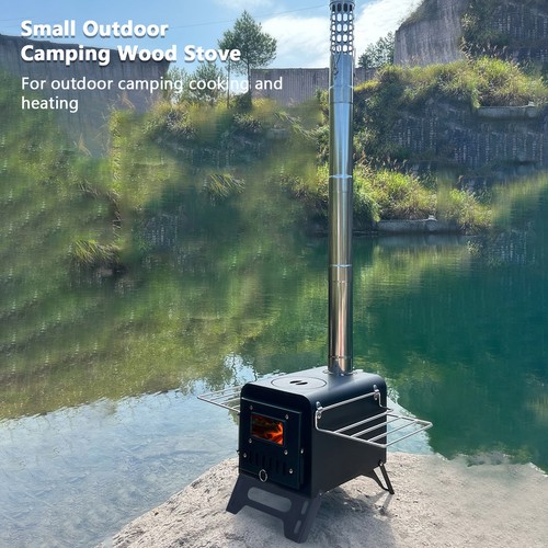 Tent wood stove temp - wood, control