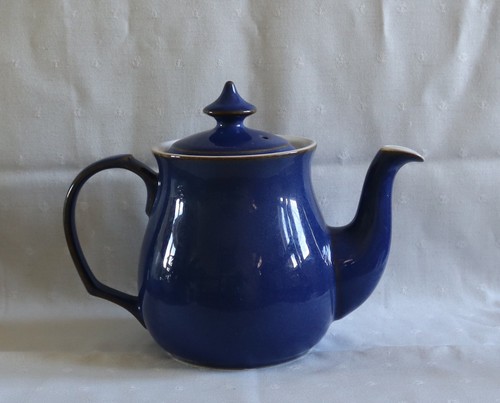 Denby imperial blue teapot - imperial,