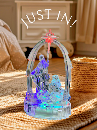 Nativity scene ornament - nativity,