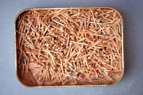 20mm coppered tacks panel pins - 20mm,