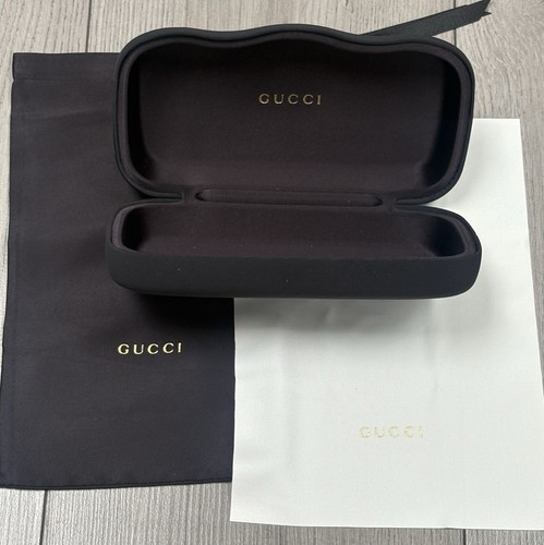 Genuine gucci hard - shell, black