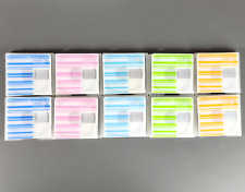 10 Maxell Couler Color Mix 74 Minutes Minidiscs MD Minidisk Minidisc From 2000