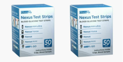 Glucorx nexus test strips - x,