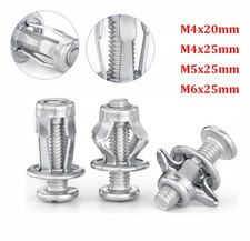 Heavy Duty Cavity Anchors Brolly Plug Hollow Wall Metal Plasterboard Fixings